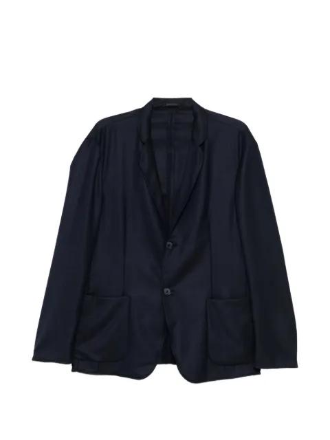 button herringbone blazer by GIORGIO ARMANI