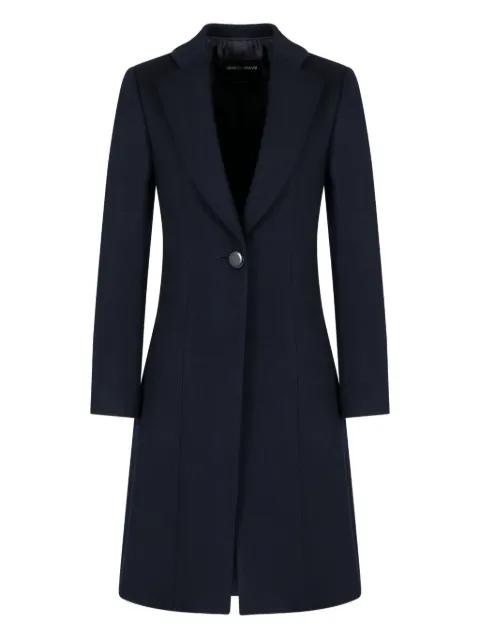 buttoned coat by GIORGIO ARMANI