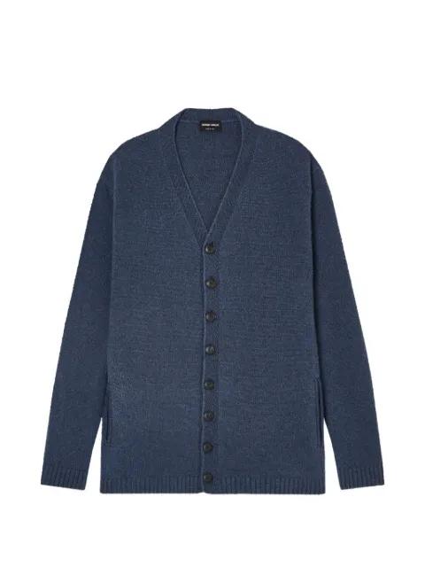 cashmerer V-neck cardigan by GIORGIO ARMANI