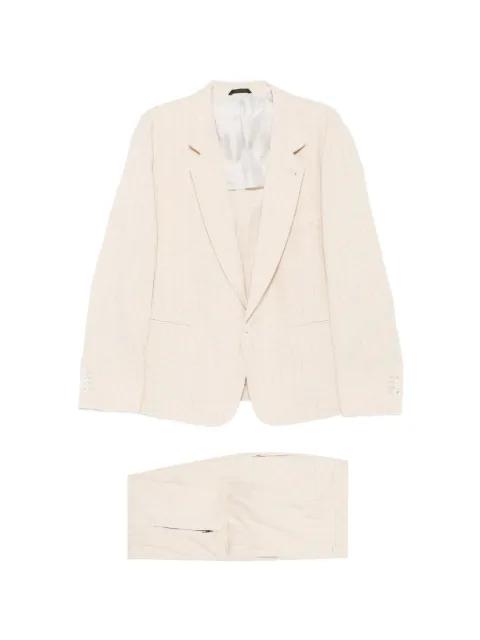checked tailored suit by GIORGIO ARMANI