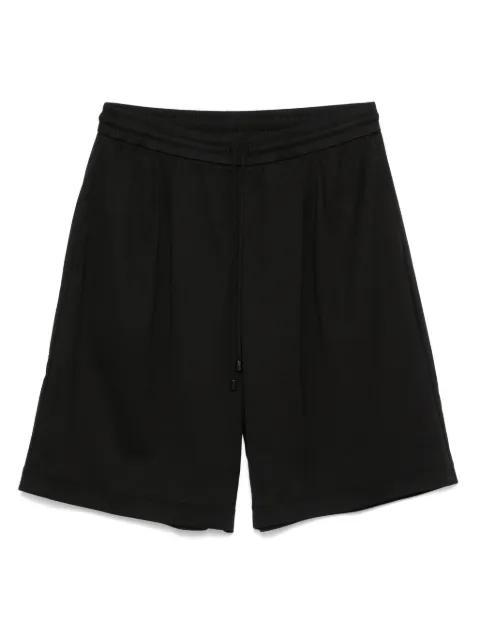 cotton track shorts by GIORGIO ARMANI