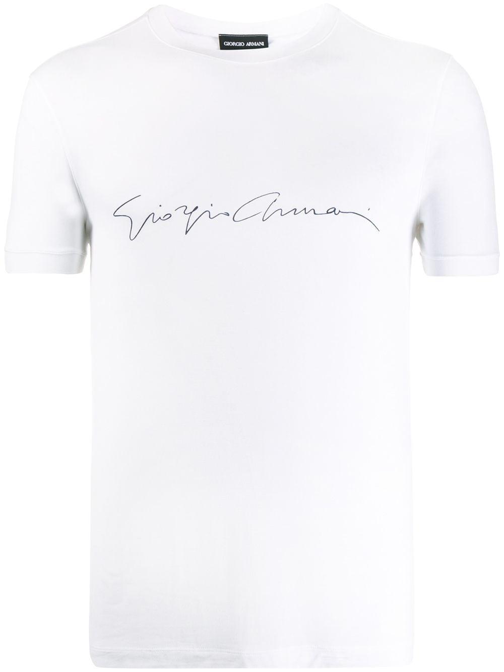 crew-neck T-shirt by GIORGIO ARMANI