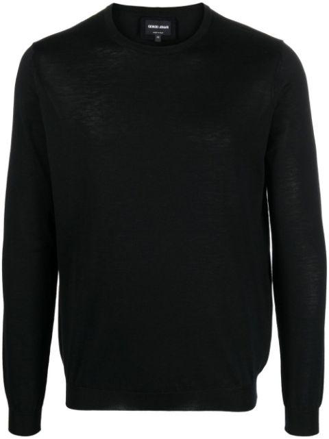 crew-neck sweatshirt by GIORGIO ARMANI