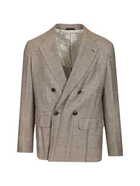 double-breasted blazer by GIORGIO ARMANI