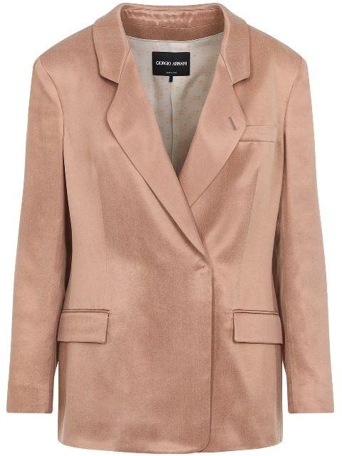 double-breasted blazer by GIORGIO ARMANI