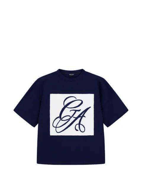 embroidered logo T-shirt by GIORGIO ARMANI