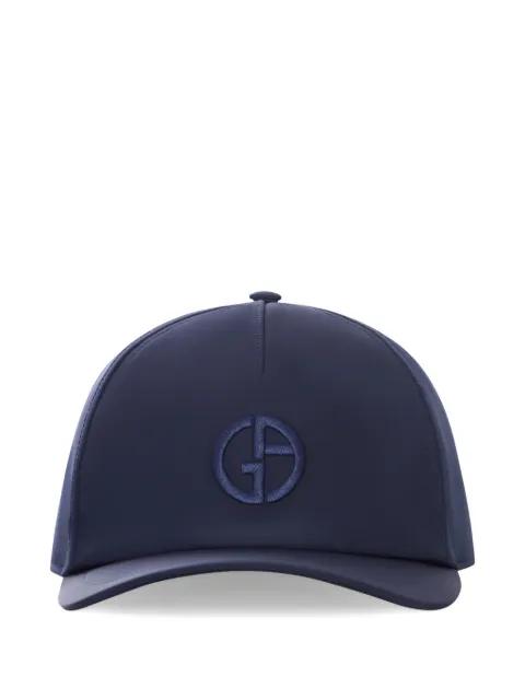 embroidered-logo baseball cap by GIORGIO ARMANI
