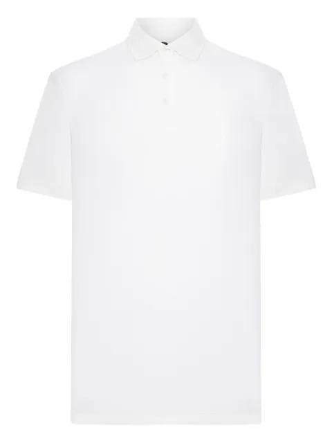 embroidered-logo polo shirt by GIORGIO ARMANI