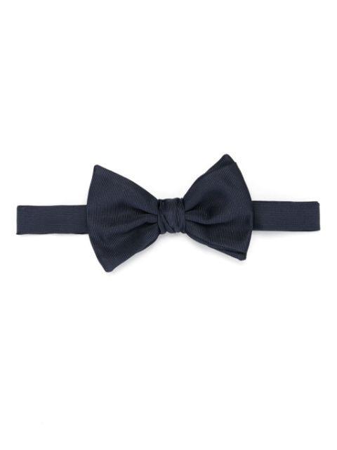 faille silk bow tie by GIORGIO ARMANI