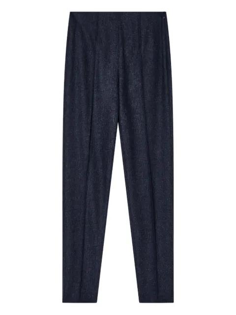 flannel tailored trousers by GIORGIO ARMANI
