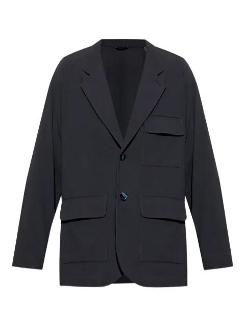 flap-pocket wool blazer by GIORGIO ARMANI