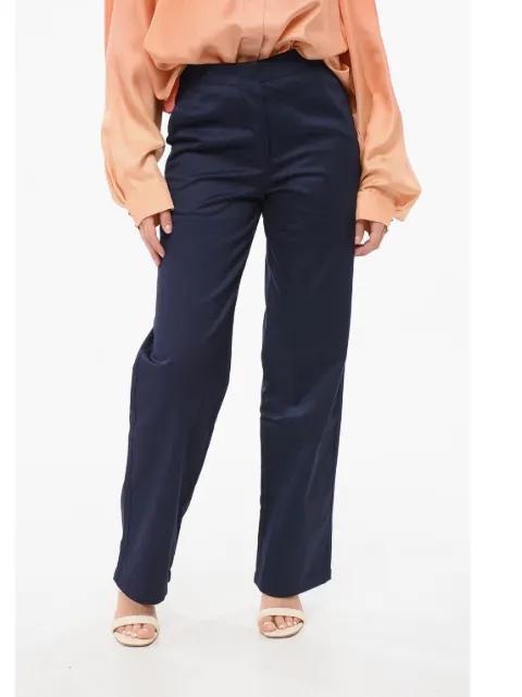 flat-front trousers by GIORGIO ARMANI