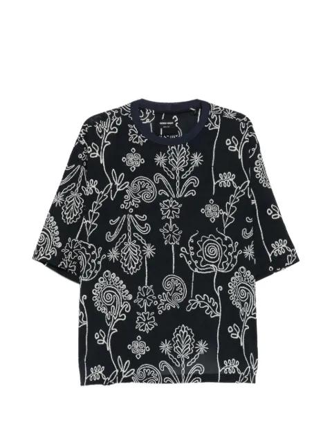 floral print T-shirt by GIORGIO ARMANI