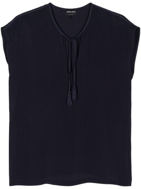georgette silk blouse by GIORGIO ARMANI