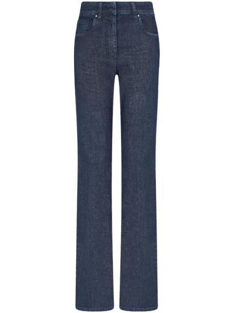 high-rise bootcut jeans by GIORGIO ARMANI