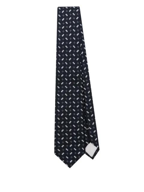 jacquard silk tie by GIORGIO ARMANI