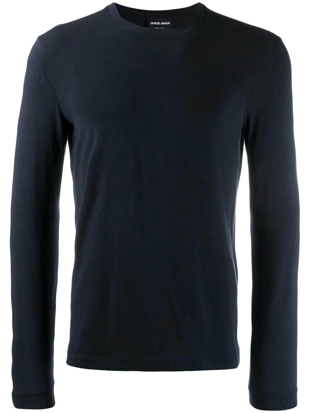 jersey sweatshirt by GIORGIO ARMANI