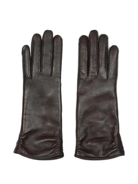 leather gloves by GIORGIO ARMANI