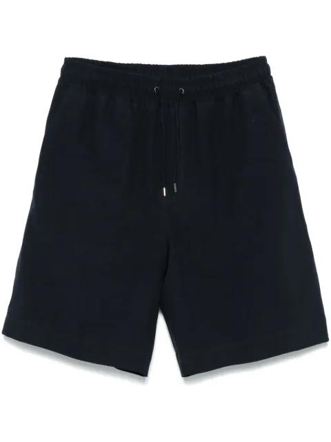linen bermuda shorts by GIORGIO ARMANI