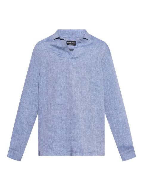linen shirt by GIORGIO ARMANI