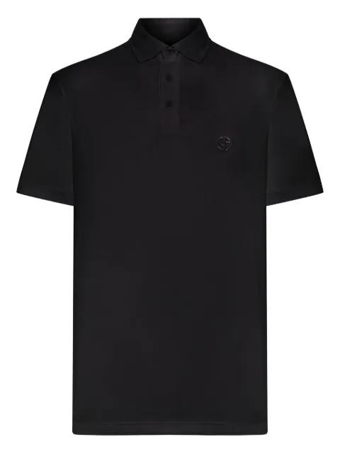 logo-embroidered polo shirt by GIORGIO ARMANI