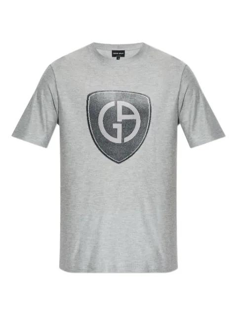 logo graphic T-shirt by GIORGIO ARMANI
