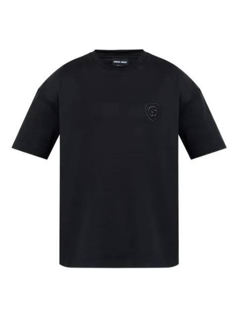 logo plaque T-shirt by GIORGIO ARMANI