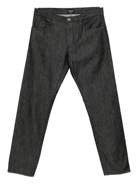 logo slim-fit jeans by GIORGIO ARMANI