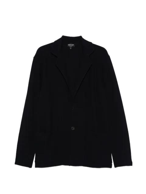 long-sleeve buttoned blazer by GIORGIO ARMANI