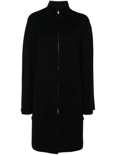 long-sleeve cardi-coat by GIORGIO ARMANI