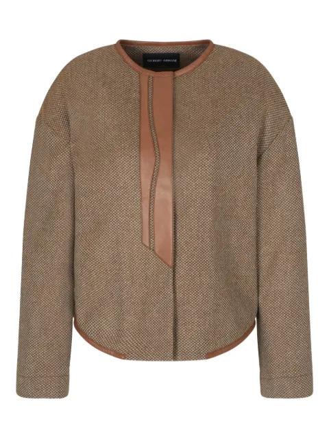 long-sleeve jacket by GIORGIO ARMANI