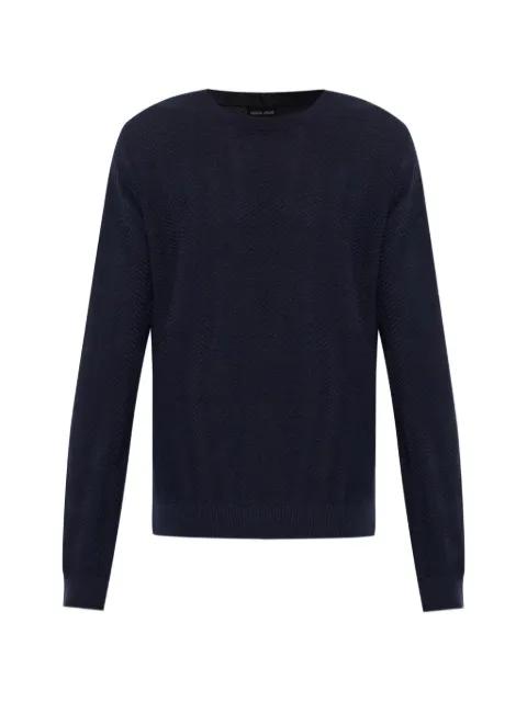 long-sleeve sweater by GIORGIO ARMANI