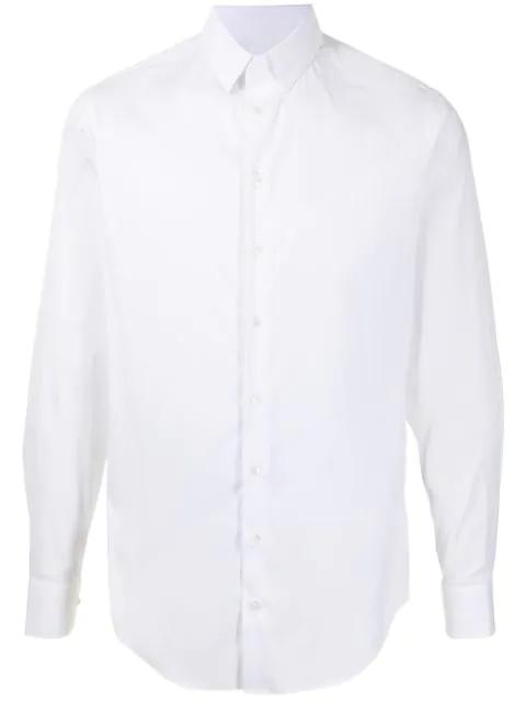 long-sleeved button-up shirt by GIORGIO ARMANI