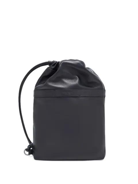 medium drawstring cross body bag by GIORGIO ARMANI