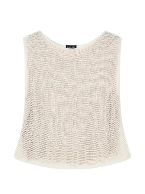 openwork top by GIORGIO ARMANI