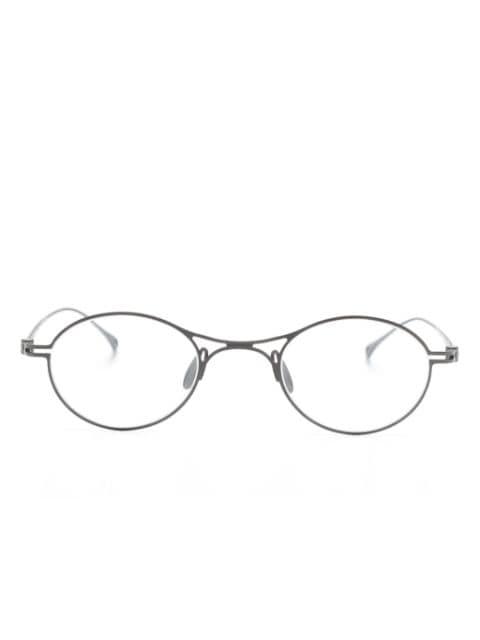 oval-frame glasses by GIORGIO ARMANI
