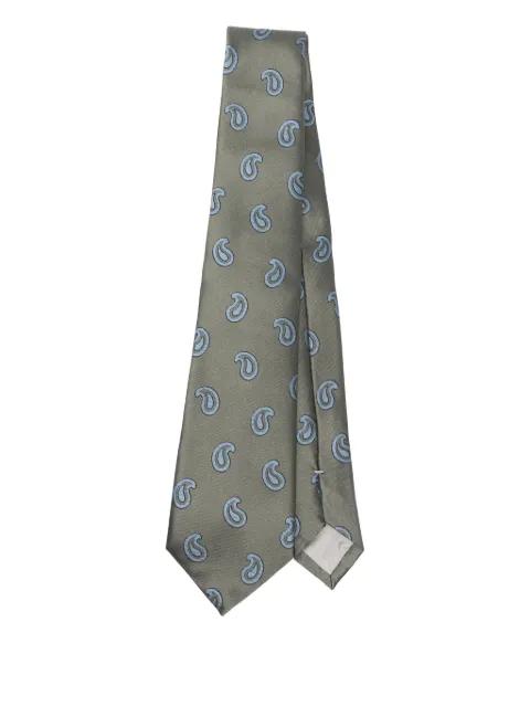paisley-print silk tie by GIORGIO ARMANI