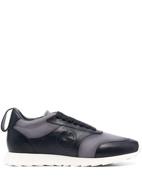 panelled low-top sneakers by GIORGIO ARMANI