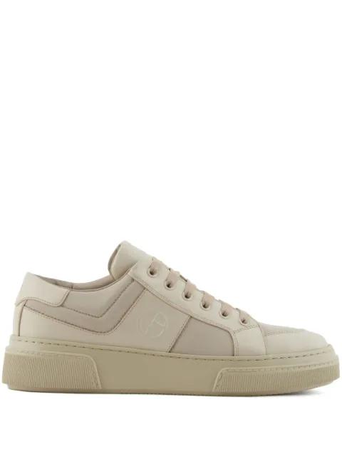 panelled sneakers by GIORGIO ARMANI