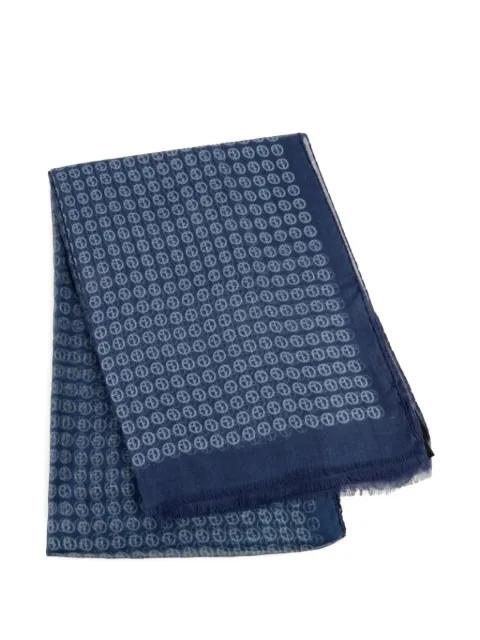 patterned scarf by GIORGIO ARMANI