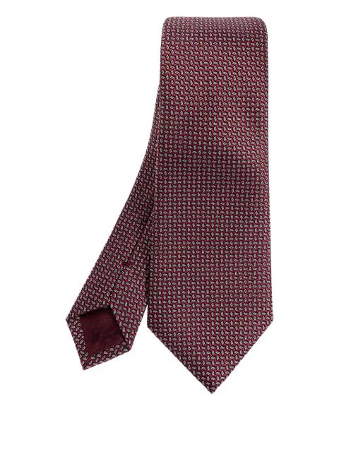 patterned tie by GIORGIO ARMANI