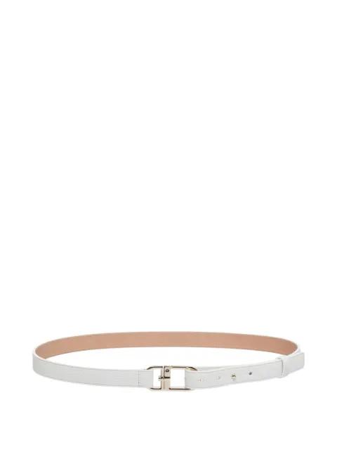 pebbled-leather buckle belt by GIORGIO ARMANI