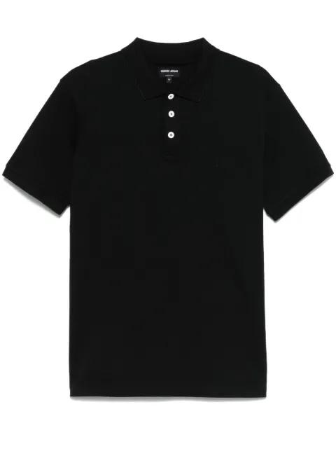 piqué polo shirt by GIORGIO ARMANI