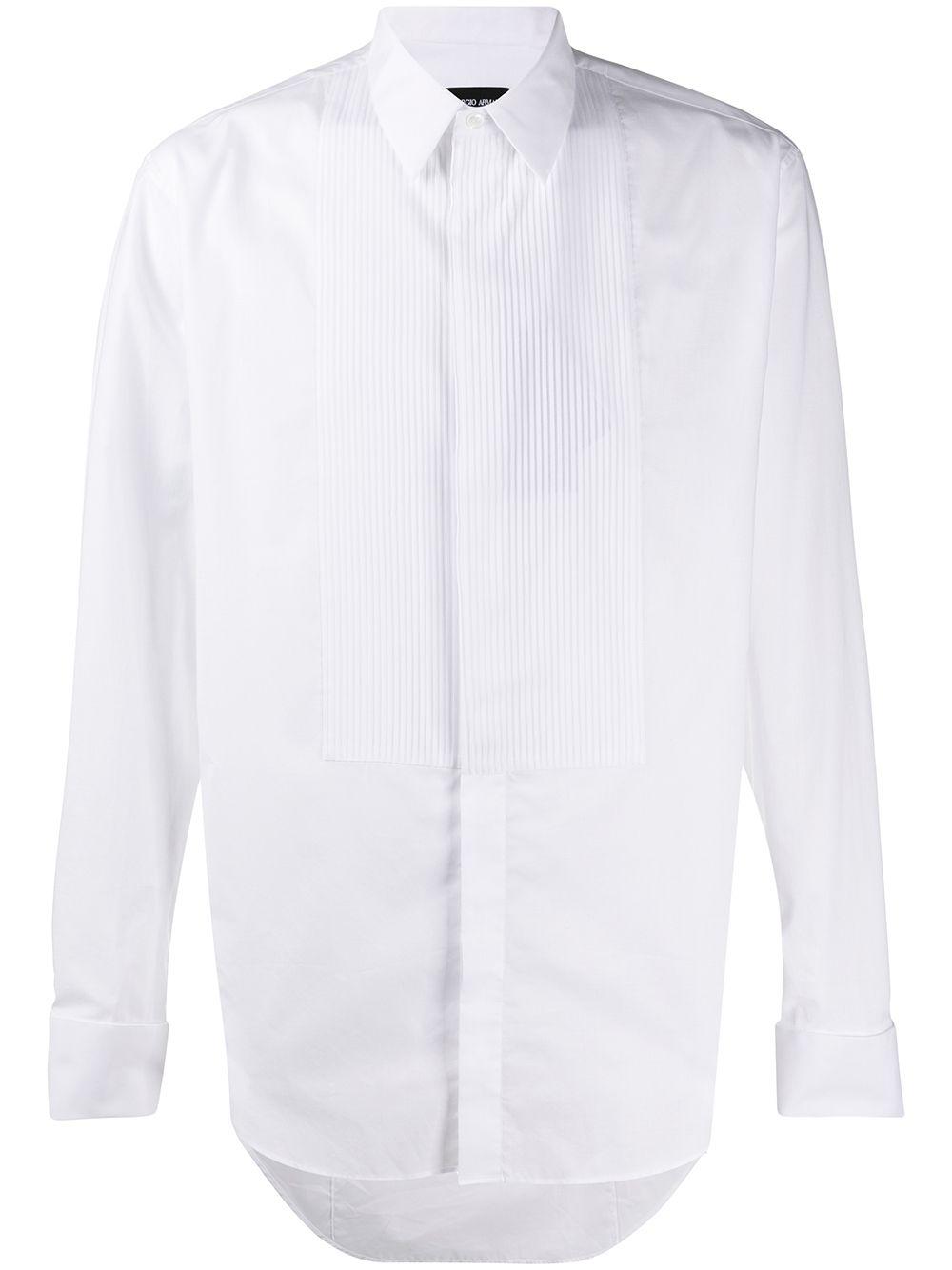 pleated-bib formal shirt by GIORGIO ARMANI