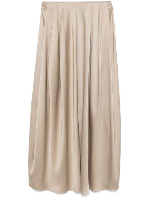pleated maxi skirt by GIORGIO ARMANI