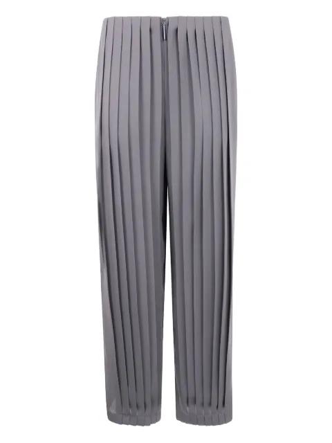pleated silk trousers by GIORGIO ARMANI