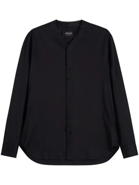 rhinestone-embellished shirt by GIORGIO ARMANI