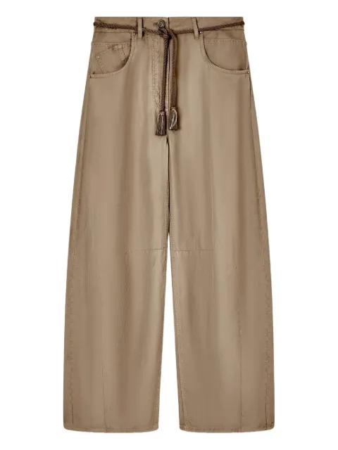 rope belt trousers by GIORGIO ARMANI