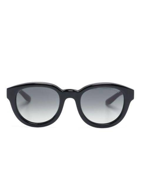 round-frame gradient-lenses sunglasses by GIORGIO ARMANI