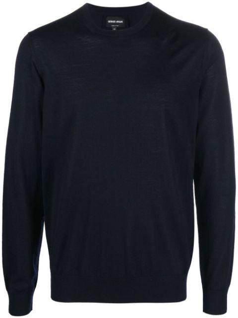 round-neck jumper by GIORGIO ARMANI